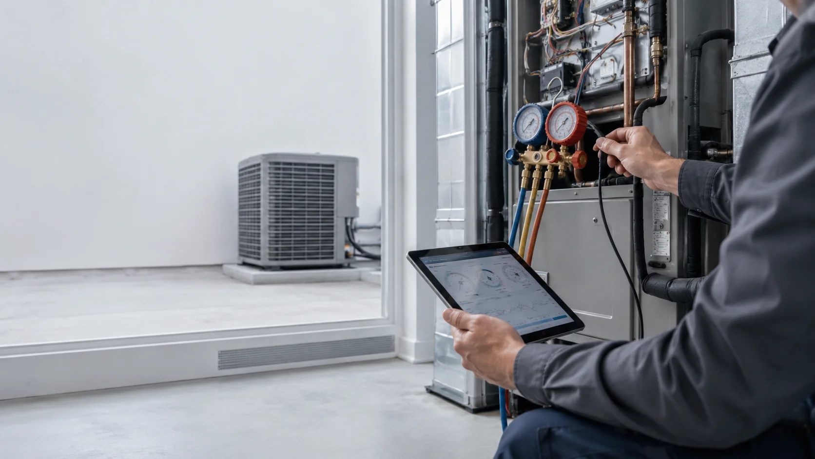 HVAC Repair & Installation services at Leotech Solutions Freeport