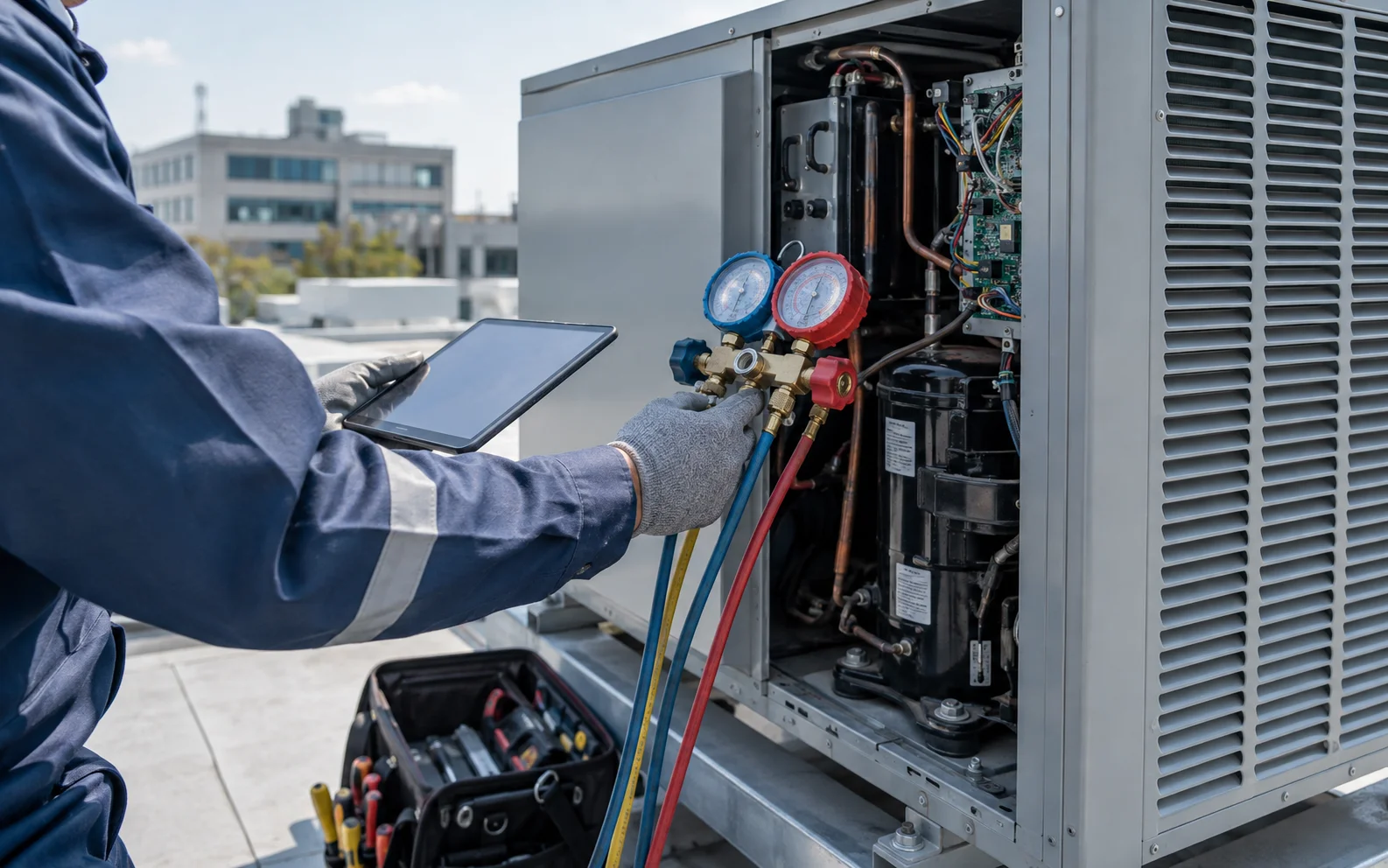 Commercial HVAC Support by Leotech Solutions Inc
