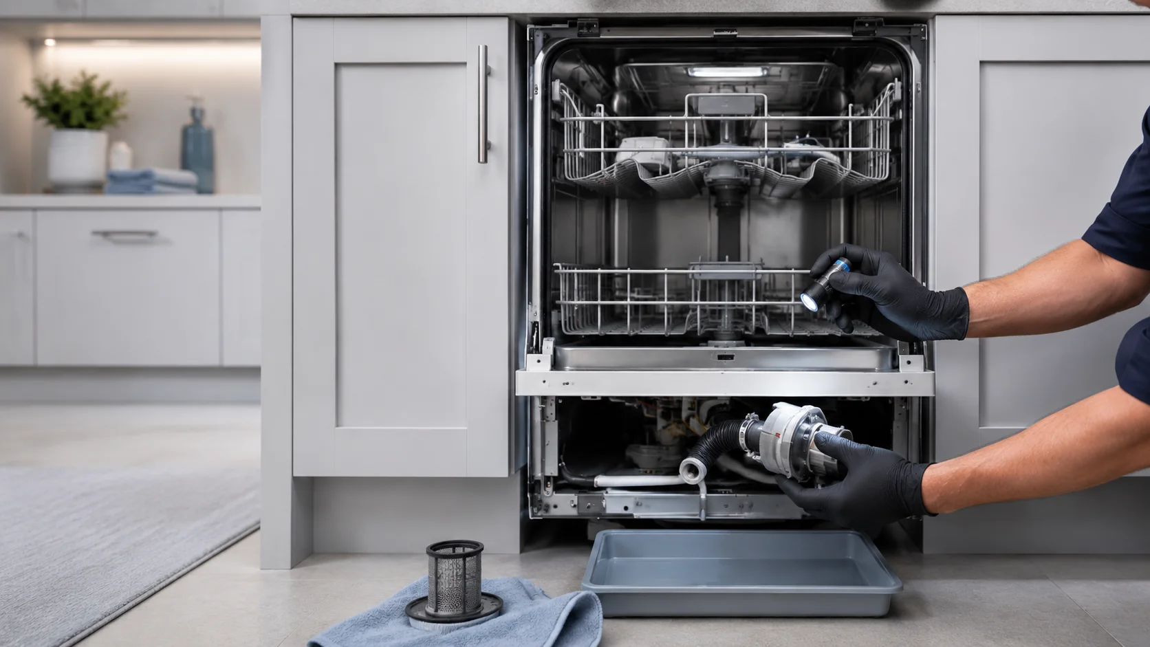 Dishwasher Repair at Leotech Solutions Inc