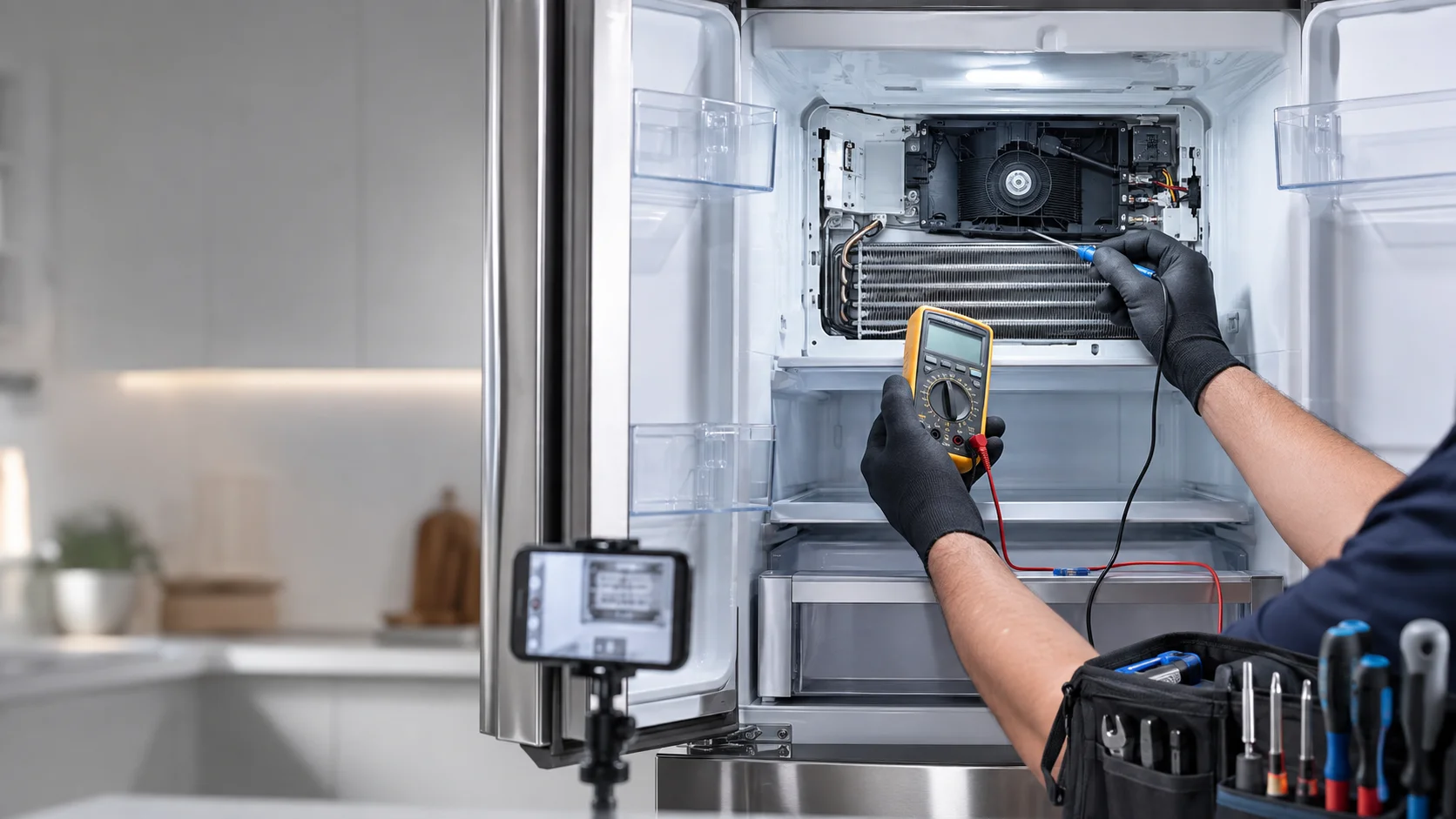 Refrigerator & Freezer Repair at Leotech Solutions Inc